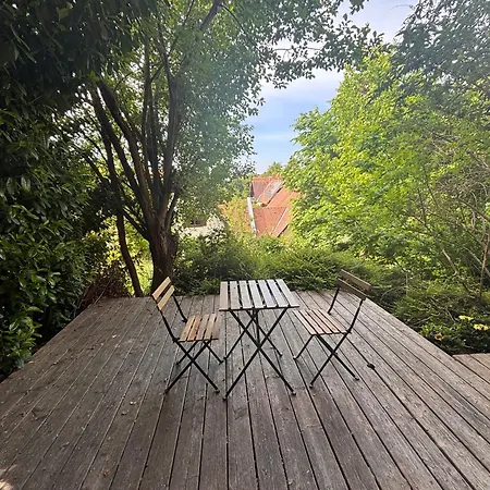 Appartement Cozy Studioapartment With Graden In Free Parking *